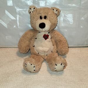 First & Main Tender Teddy Bear Plush Embroidered # 1815
